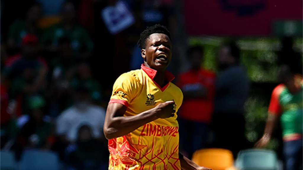 The Second Bangladesh Wicket    Litton Das    Also Went To Blessing Muzarabani